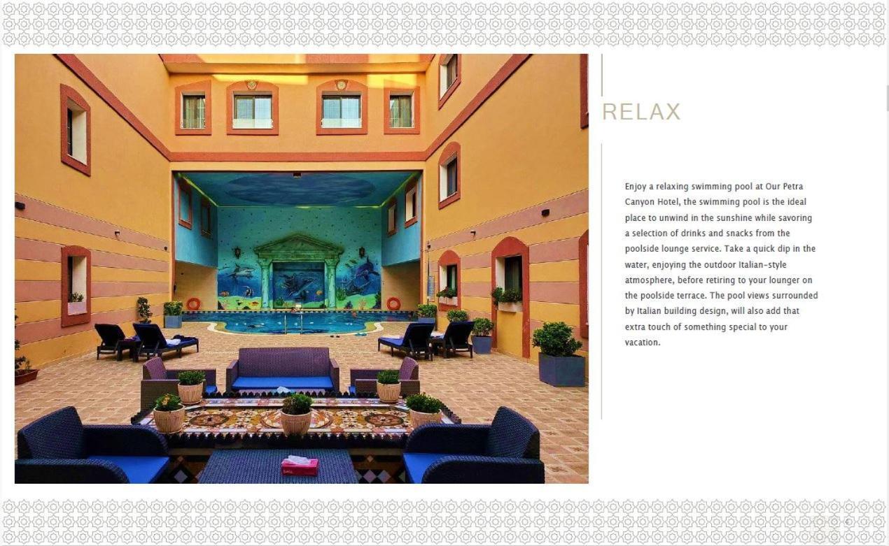 Petra Canyon Hotel Wadi Musa Ngoại thất bức ảnh